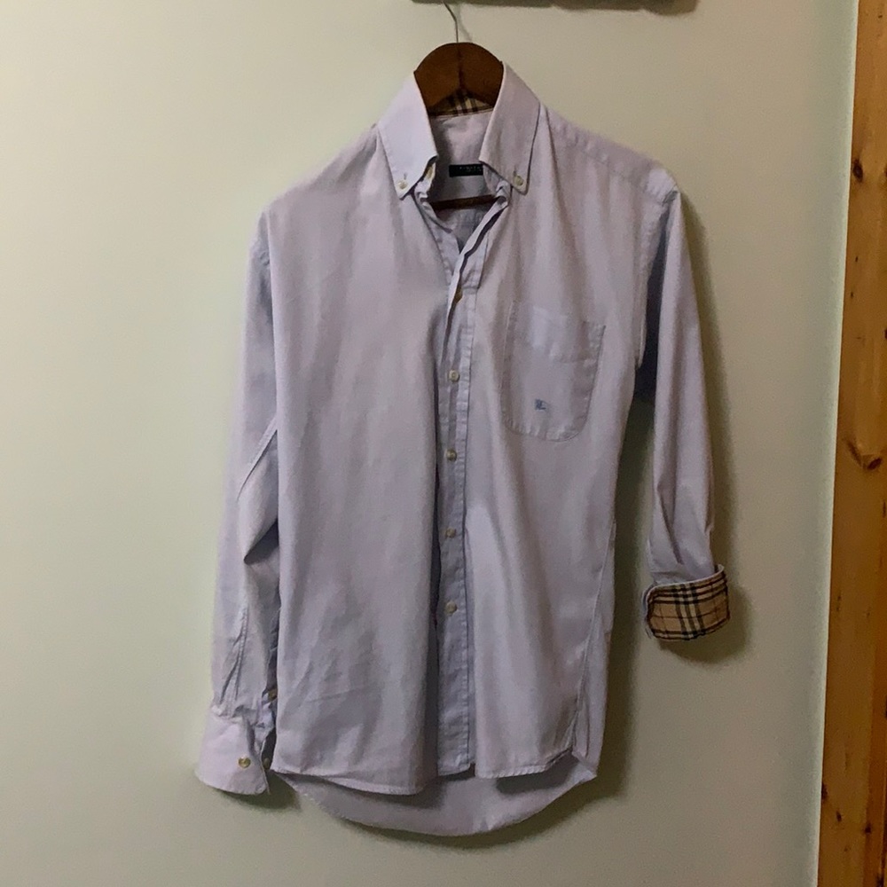 Burberry - Light Blue Long Sleeve Button Shirt